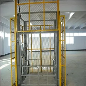 cargo lift with full mesh - MORN LIFT
