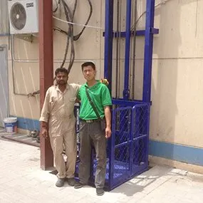 two post cargo lift project - MORN LIFT (3)