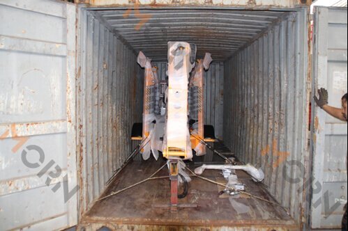 14m Trailer Boom Lift for Our Fiji Client - MORN LIFT Mobile boom lift delivery