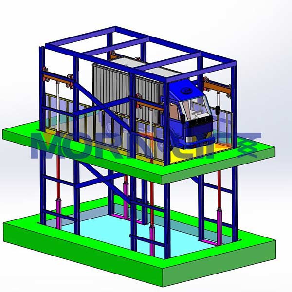 cargi lift in 3d view