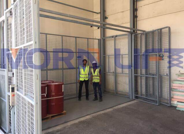 Cargo Lift Size and Relative knowleges - MORN LIFT cargo lift feedback