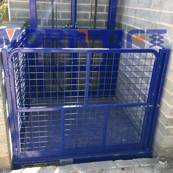 cargo lift in UK