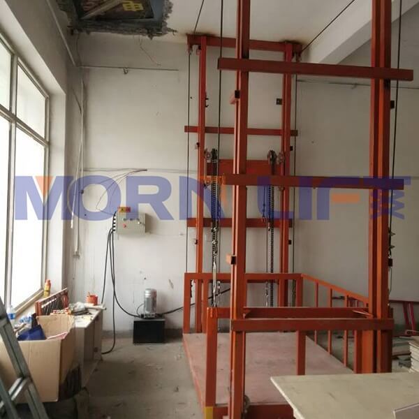 cargo lift inddor in myanmar
