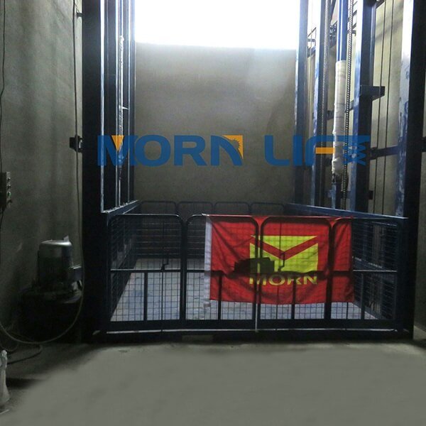 cargo lift installation in Saudi Arabia