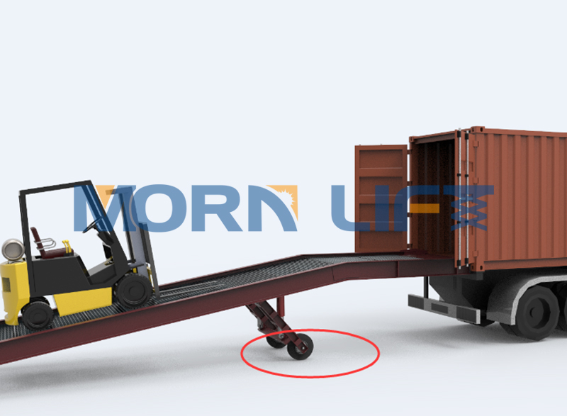 New Generation of MORN® Mobile Loading Dock Ramp Relieves Users of Loading and Offloading Work - MORN LIFT container loading ramp