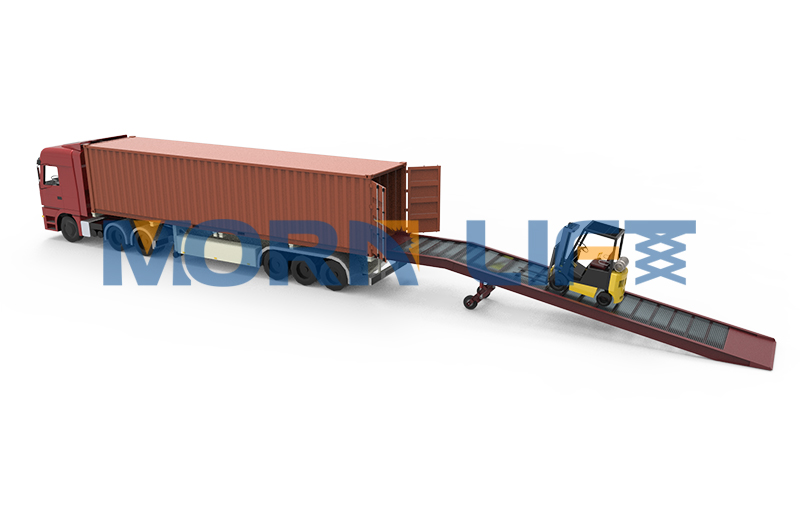 New Generation of MORN® Mobile Loading Dock Ramp Relieves Users of Loading and Offloading Work - MORN LIFT container ramp