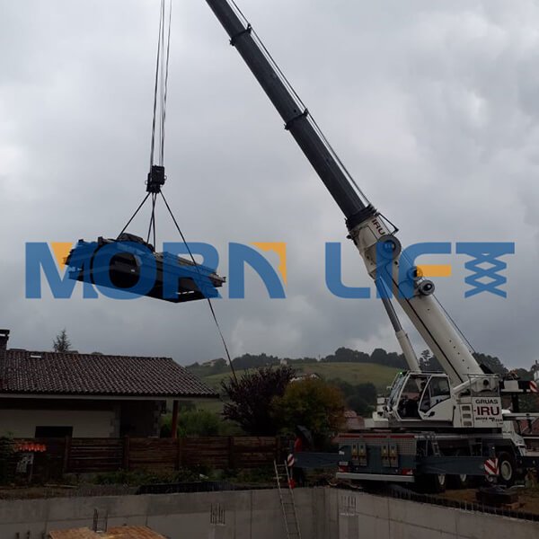 double deck scissor lift in spain