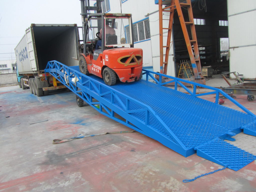 How Does a Mobile Dock Ramp Work? - MORN LIFT forklift