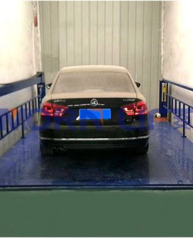 four post car lift application