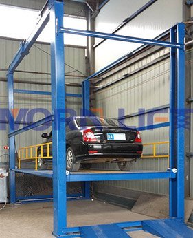 four post car lift application