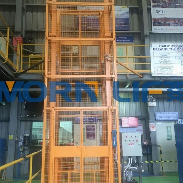 freight elevator in laos