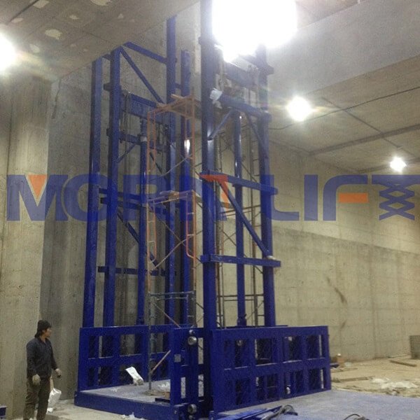 freight elevator intallation in kuwait