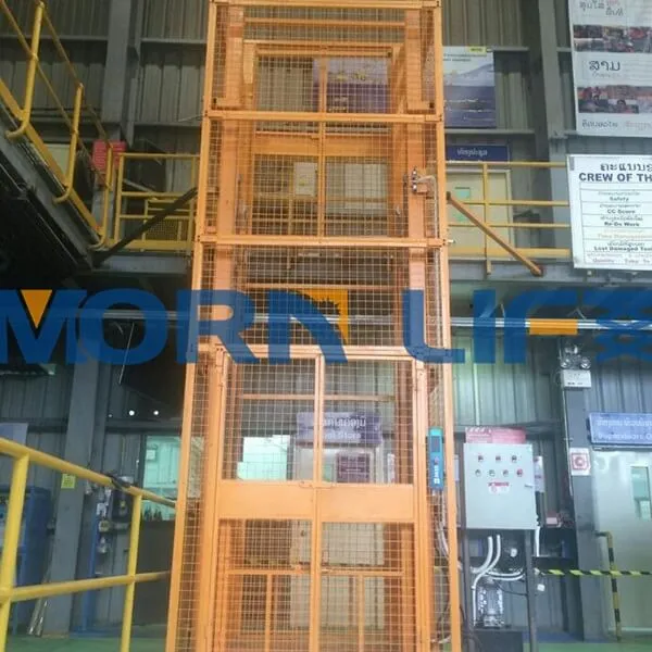 goods lift for laos