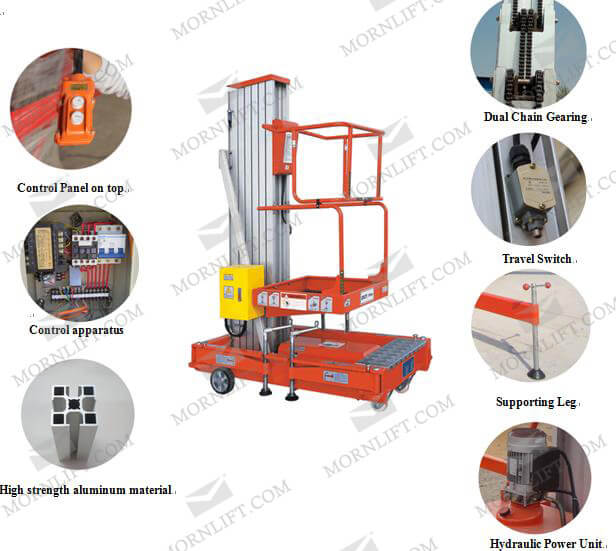 How to choose hydraulic aluminum lift platform2