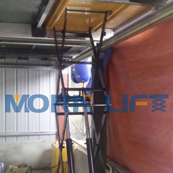 hydraulic Scissor lift feedback from Sri Lanka