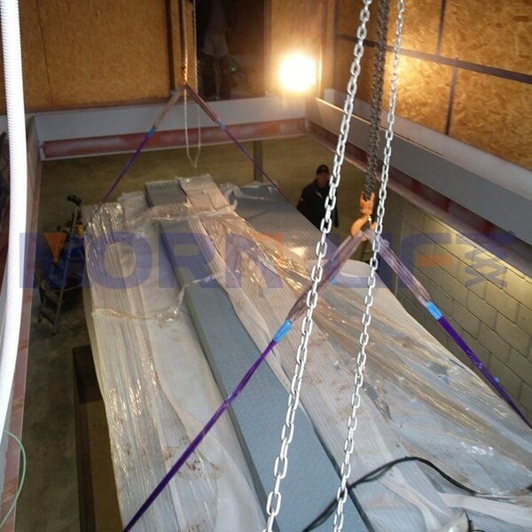 hydraulic scissor lift in Belgium