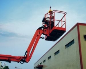 JIB with large range of activities