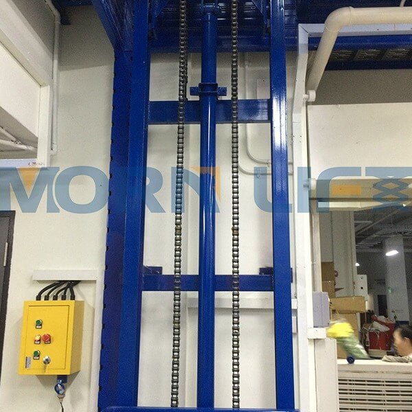 Two Post Cargo Lift in Singapore - MORN LIFT two post cargo lift in singapore