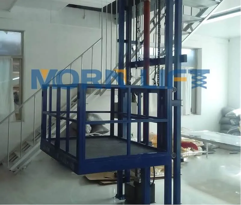 How to maintain the hydraulic lift? - MORN LIFT maintain cargo lift