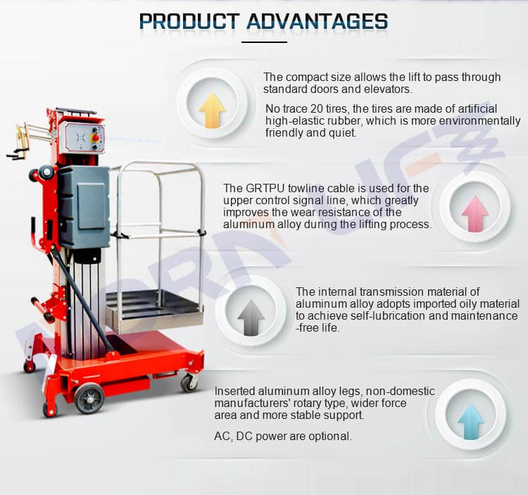 mast lift information
