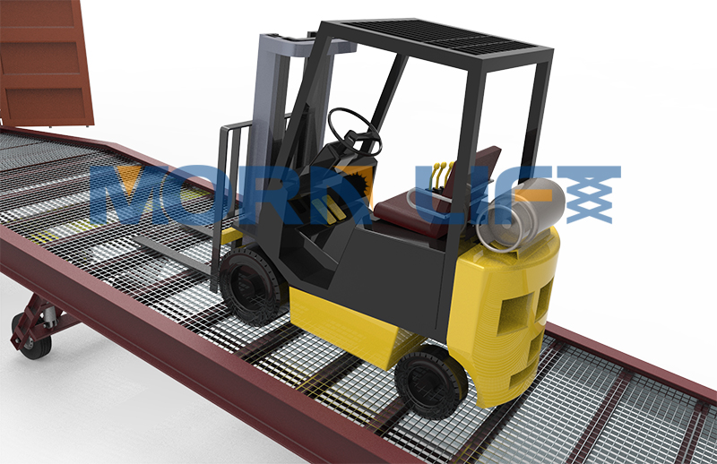 New Generation of MORN® Mobile Loading Dock Ramp Relieves Users of Loading and Offloading Work - MORN LIFT mobile loading dock ramp