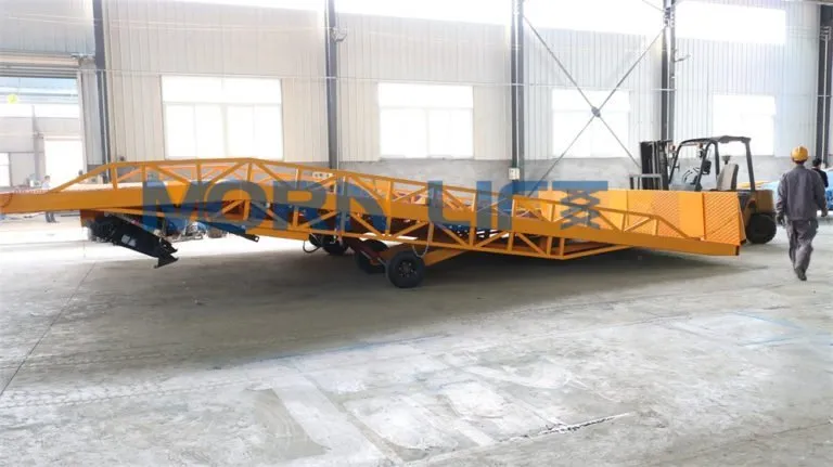 Read more about the article Customized 6m Wide Mobile Loading Dock Ramp for UAE Customer