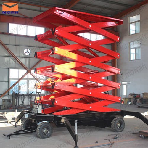 mobile scissor lift 10m
