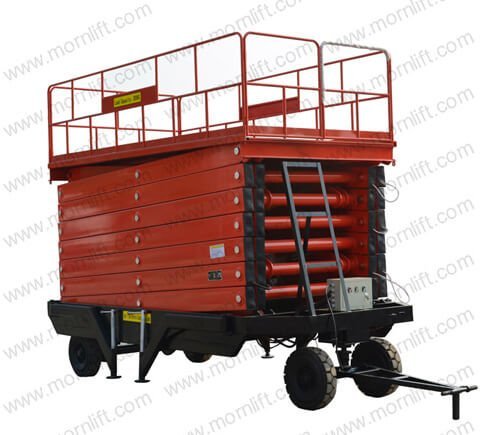 mobile scissor lift 18m