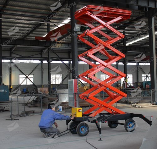 mobile scissor lift 6m