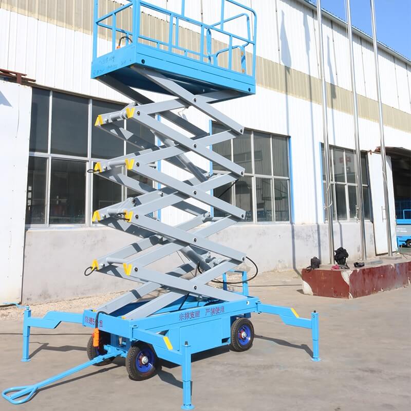 mobile scissor lift application