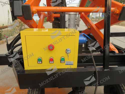 mobile scissor lift power box