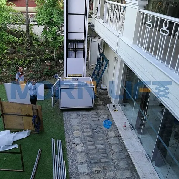 Home elevator in wheelchair lift in Davao, Philippines