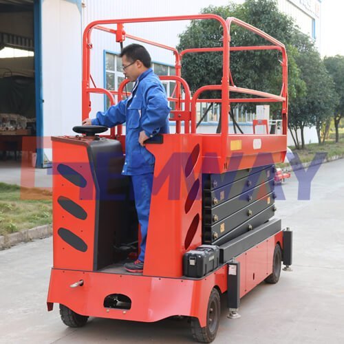 self drive scissor lift