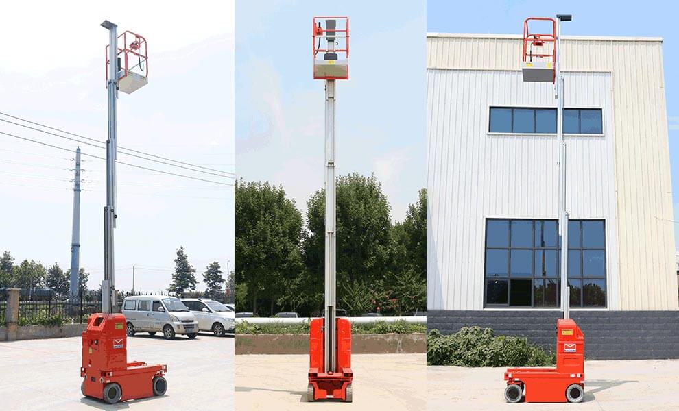 SELF-PROPELLED MAST LIFT