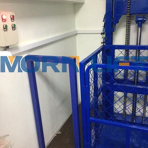 Two Post Cargo Lift in Singapore - MORN LIFT two post cargo lift in singapore