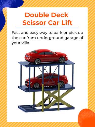 Double Deck Scissor Lift Car Lift 1