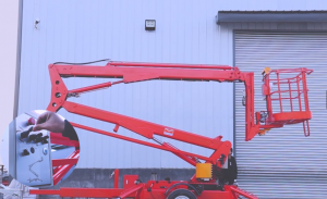 MORN LIFT Towable Boom Lift with Rotating Platform Speeds Up Your Aerial Work 1