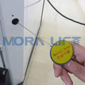 Emergency down button