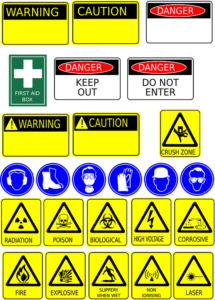 7 Safety Precautions for Loading Dock Ramp Operation - MORN LIFT signage-
