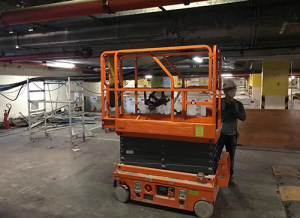 small scissor lift for indoor use8