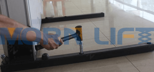 Vertical Platform Lift - MORN LIFT wheelchair lift intallation