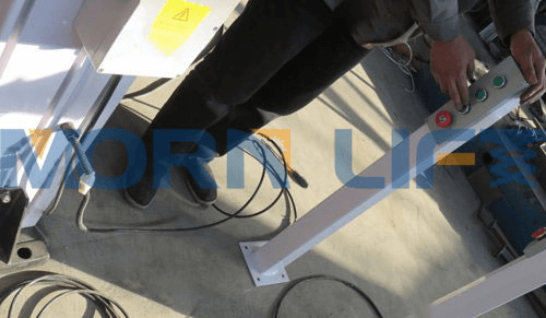 wheelchair lift intallation