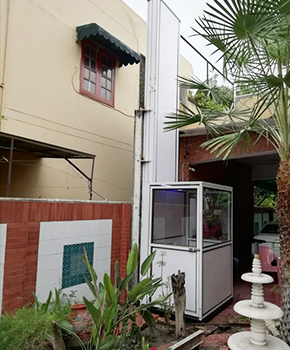 enclosed home lift